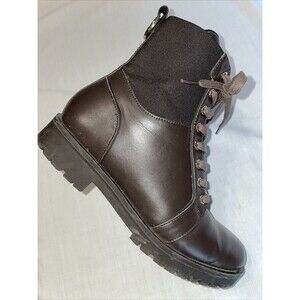 Westies Women’s Ankle Boots Size 7.5 M Brown Leather Going Out Party Outdoors